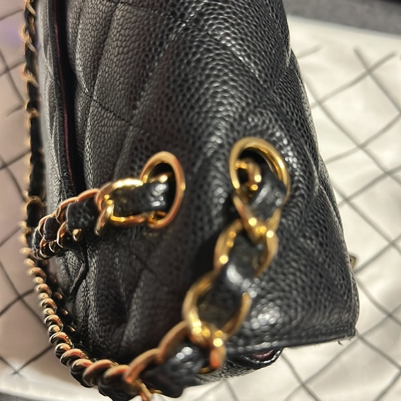CHANEL MAXI DOUBLE FLAP CAVIAR WITH GOLD HARDWARE ✅SOLD✅ - Picture 4 of 16